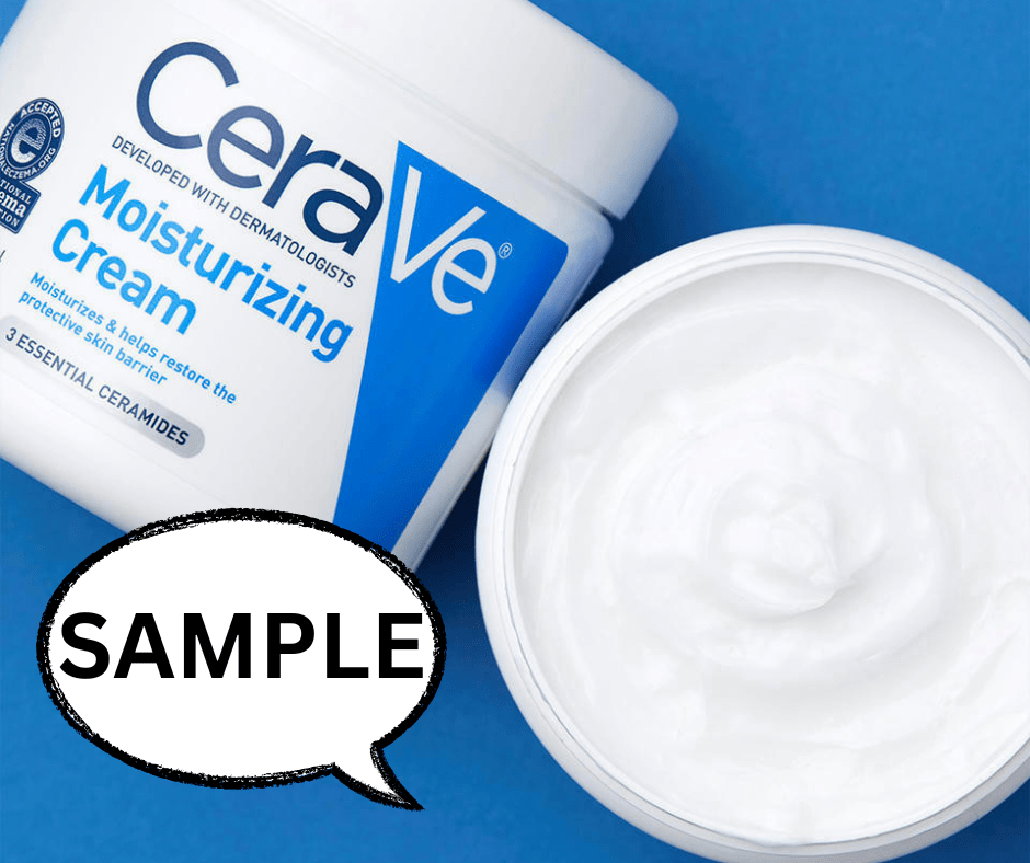 Get Your Free Sample of CeraVe Moisturizing Cream!