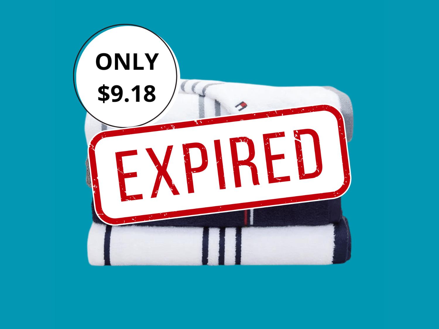 Save Big on Tommy Hilfiger Cotton Towels!