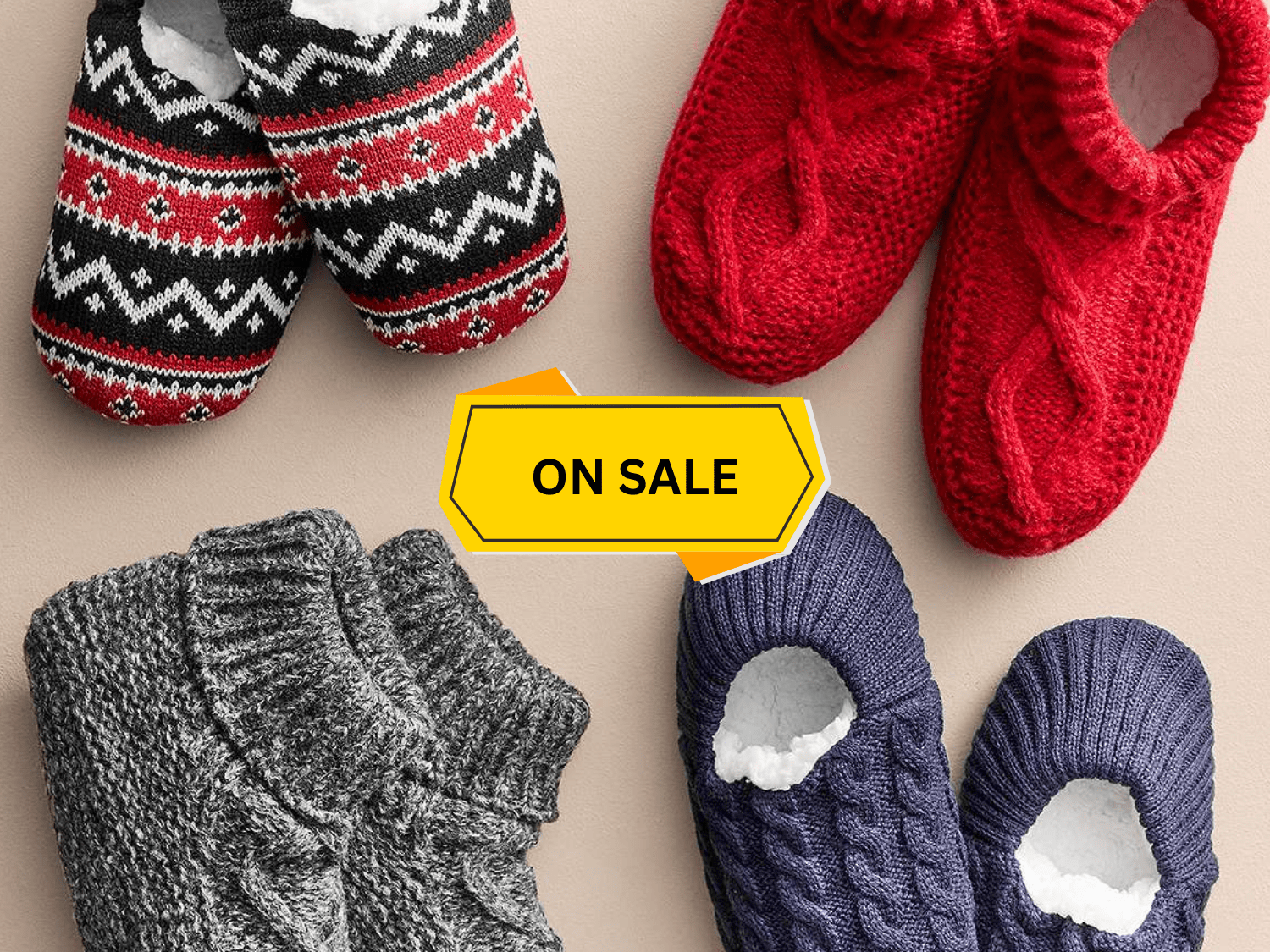 Women’s Cuddl Duds Slipper Socks On Sale