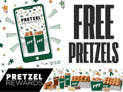 Get 5 Free Pretzels with Philly Pretzel Factory