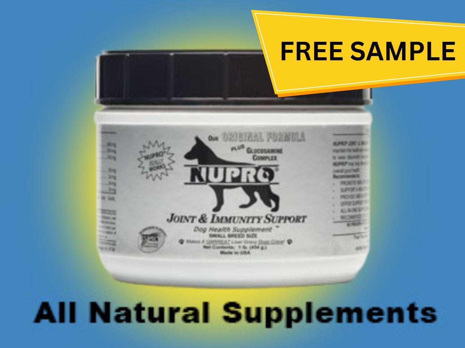 Free Nupro Natural Supplements