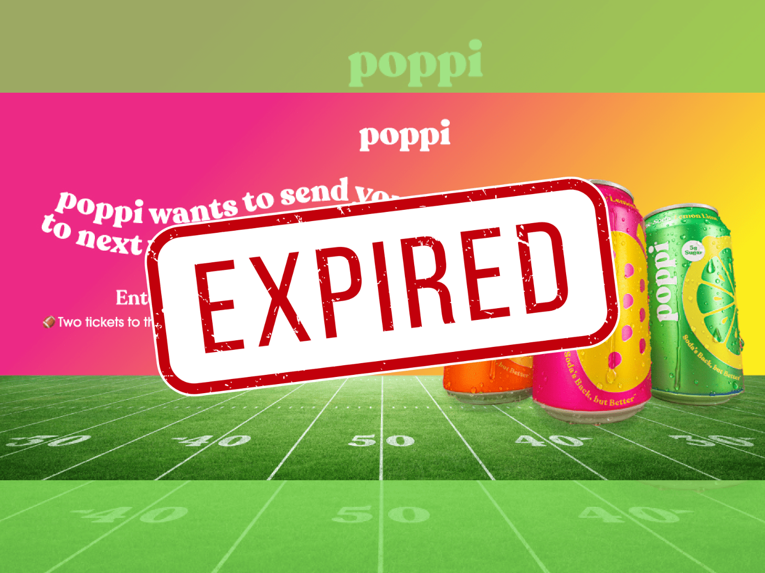 Win Tickets to the 2026 Super Bowl® with Poppi!