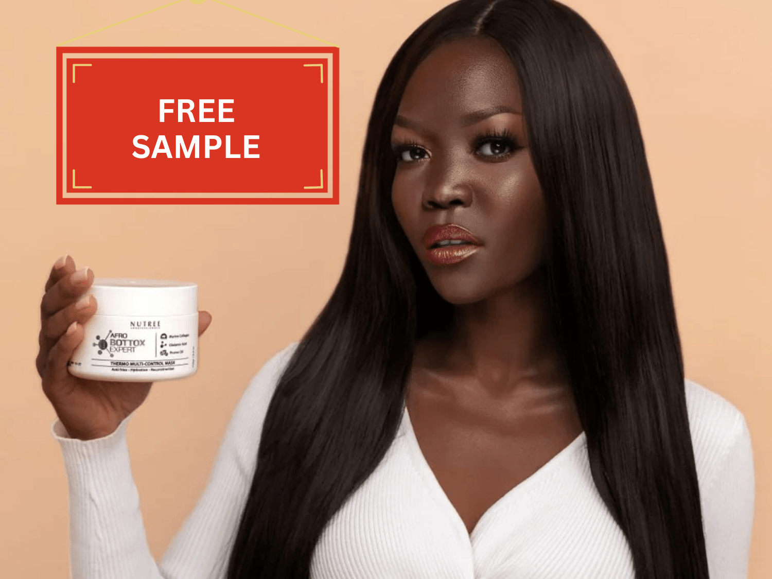 FREE Sample of Nutree Brazilian Bondox or Afro Hair Mask