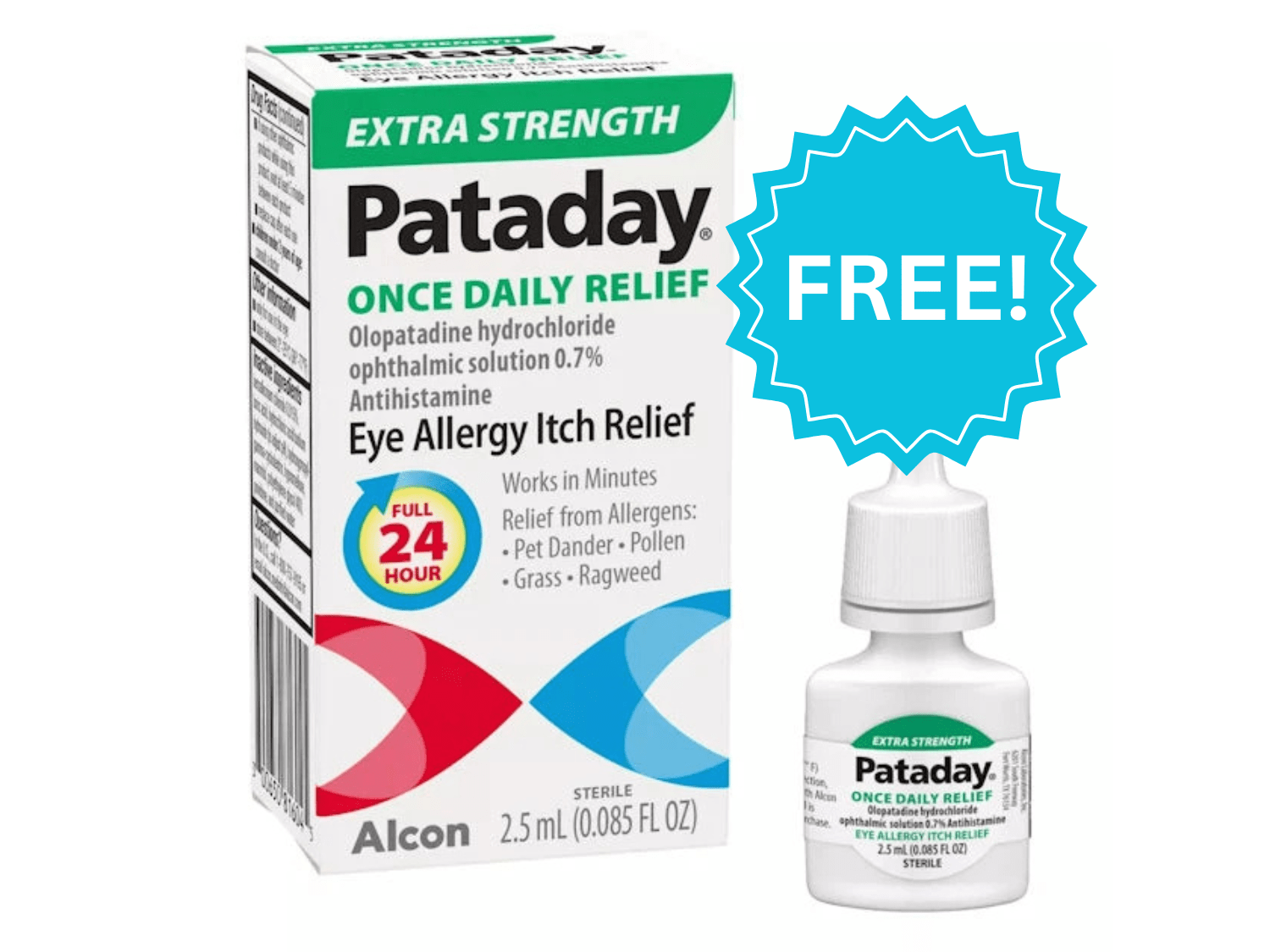 FREE Sample of Pataday Once Daily Relief