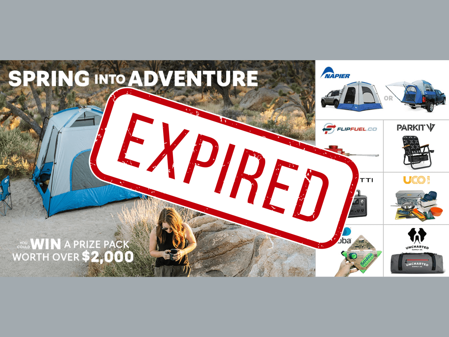 Spring into Adventure: Win Over $2,000 in Outdoor Gear!