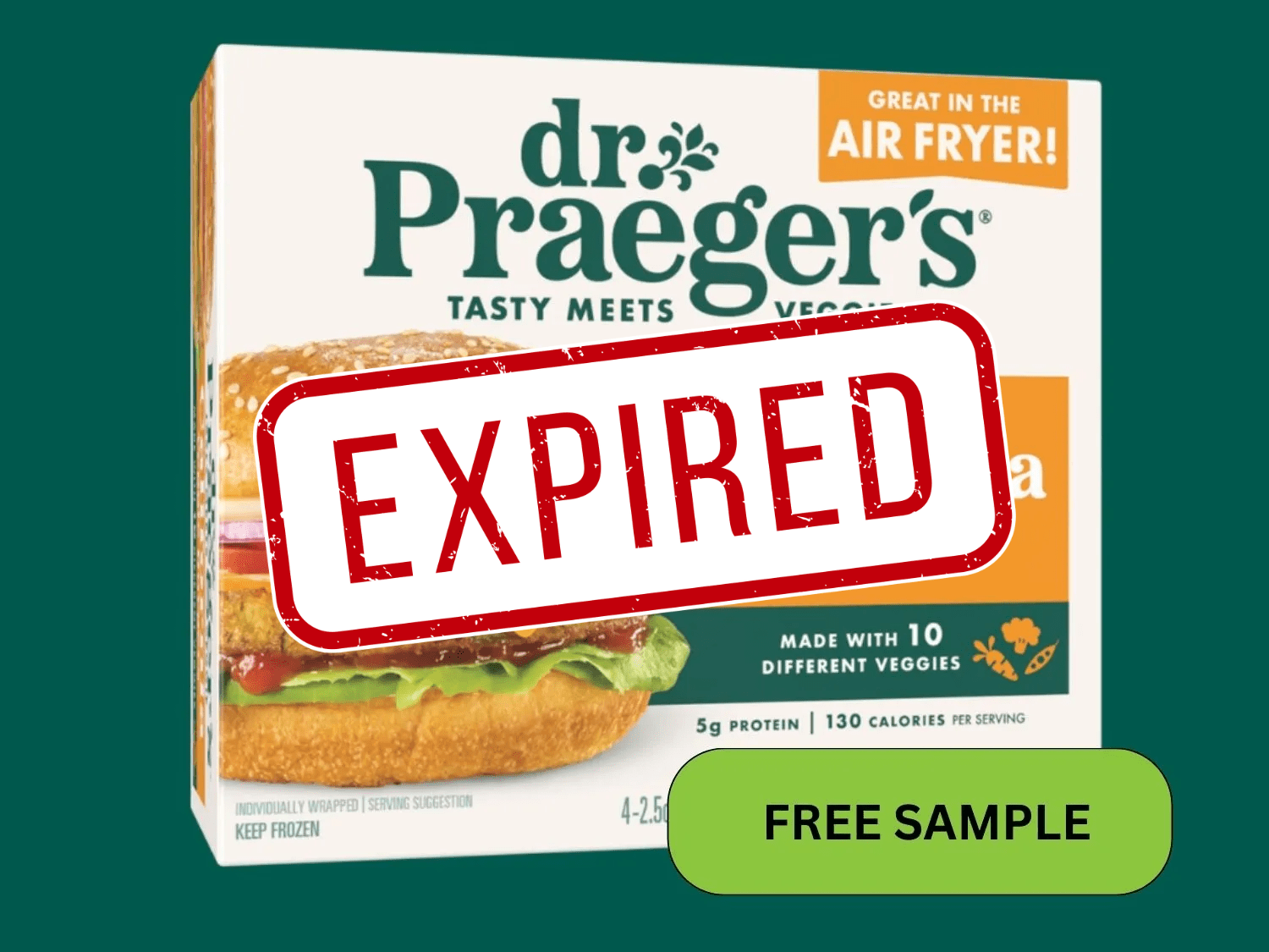 Free Dr. Praeger’s California Veggie Burgers