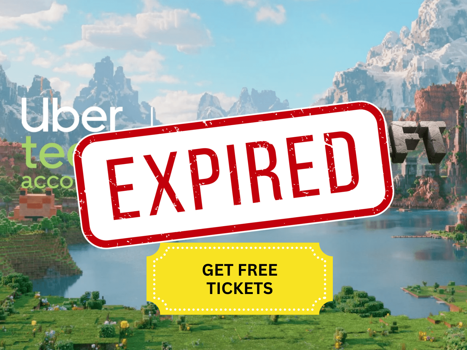 2 FREE Rides + 2 FREE Movie Tickets to the Minecraft Movie