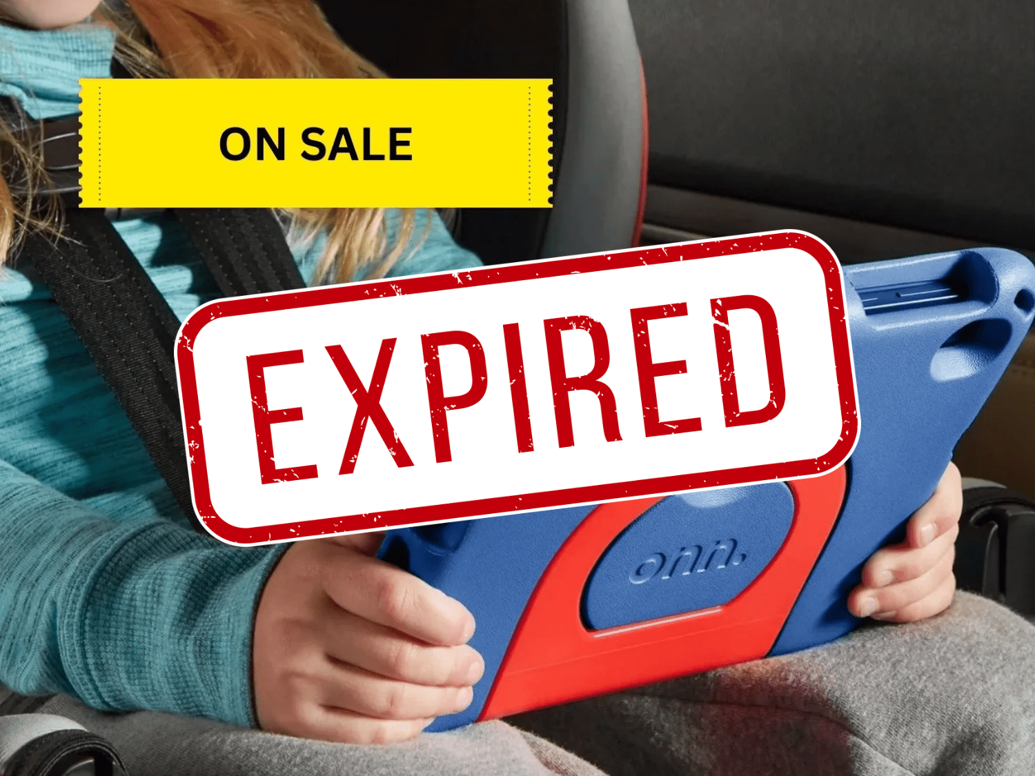 onn. 7-Inches Kids Tablet 32GB On Sale!