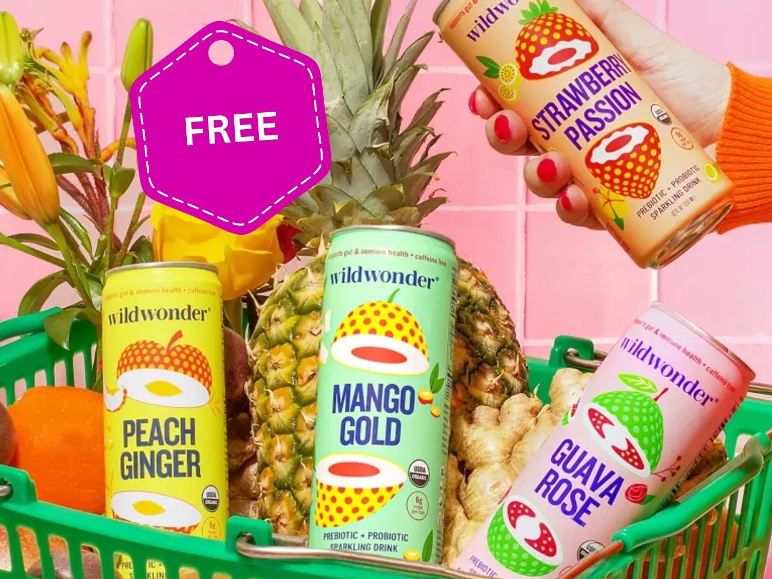 FREE wildwonder can at Whole Foods