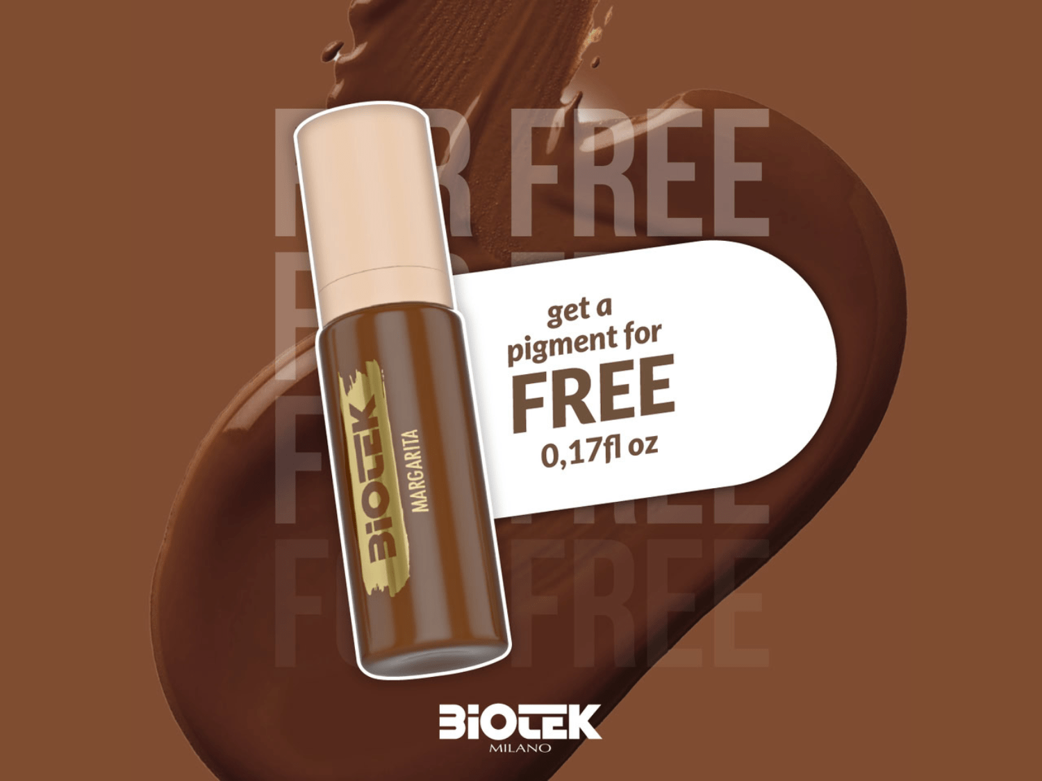 FREE Sample of Biotek Hybrid Long Lasting Eyebrow Pigment