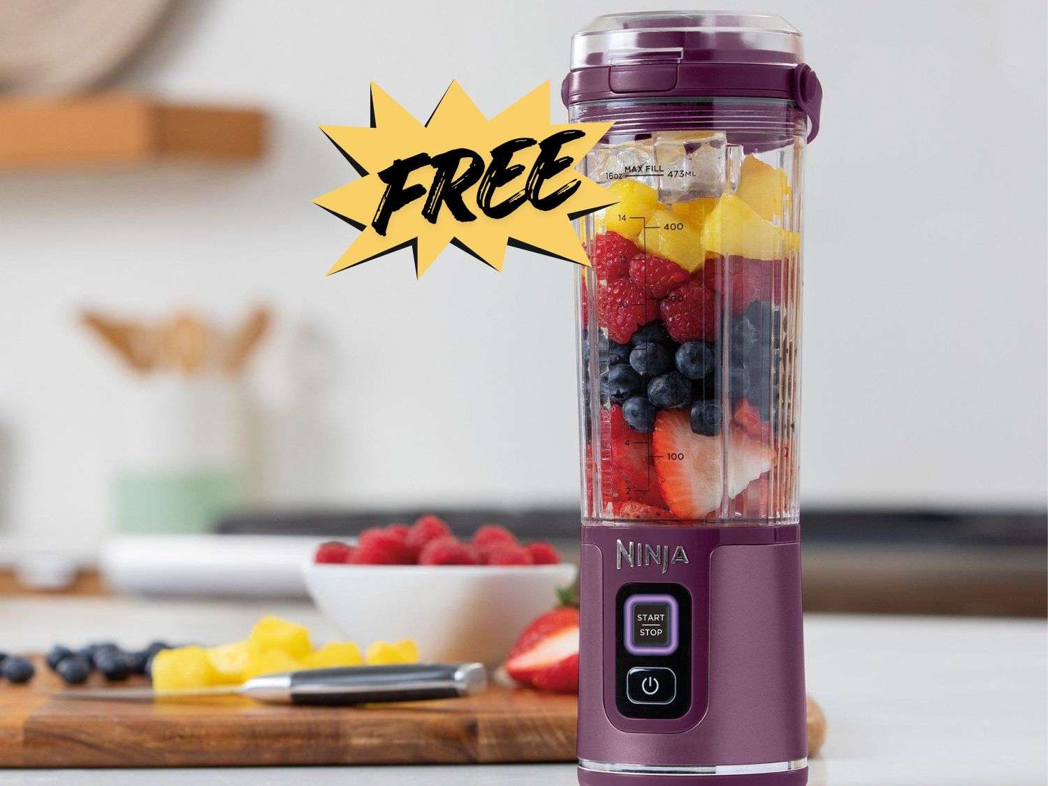FREE Ninja Blast Portable Blender