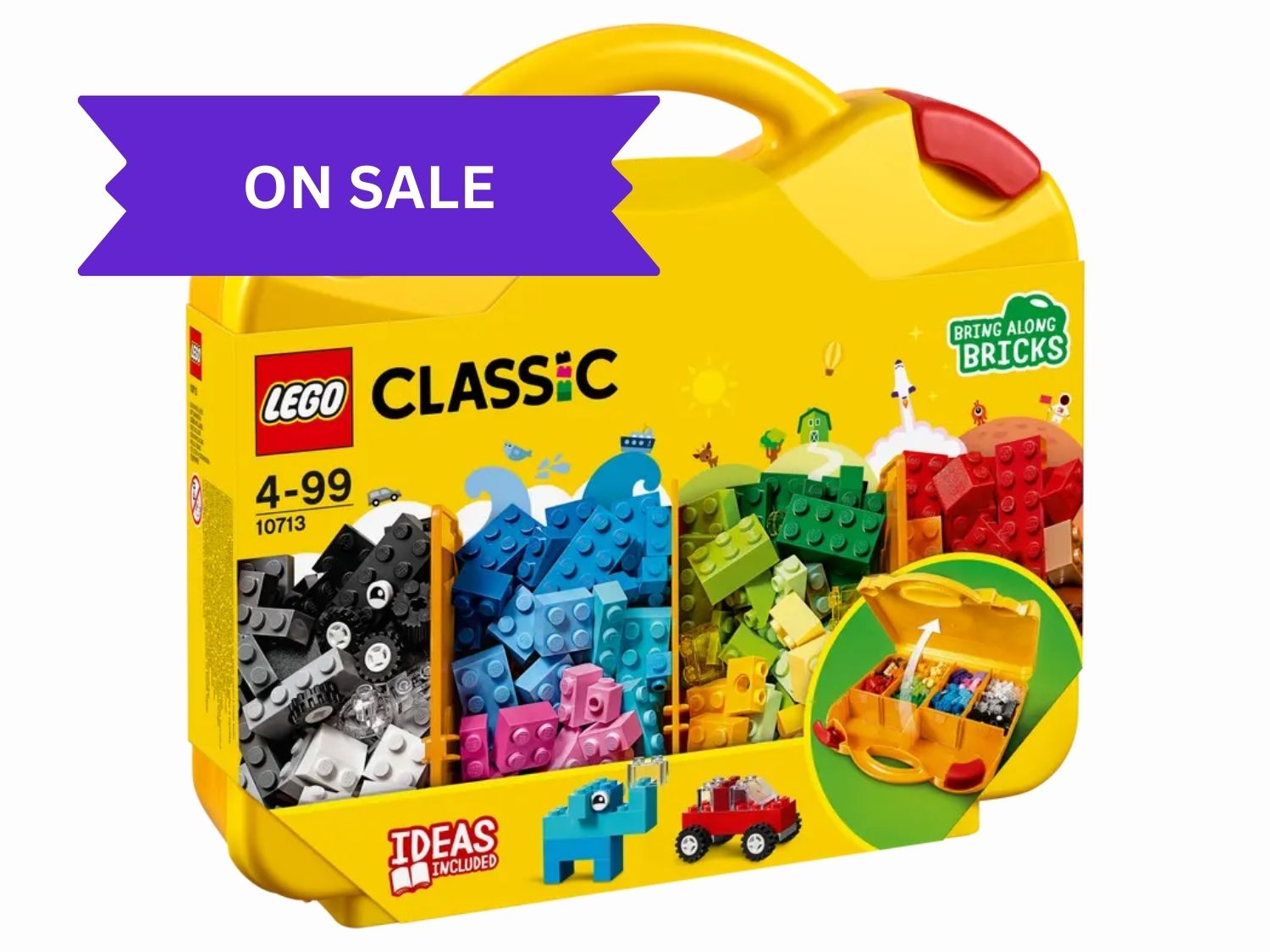 LEGO Classic Creative Suitcase On Sale