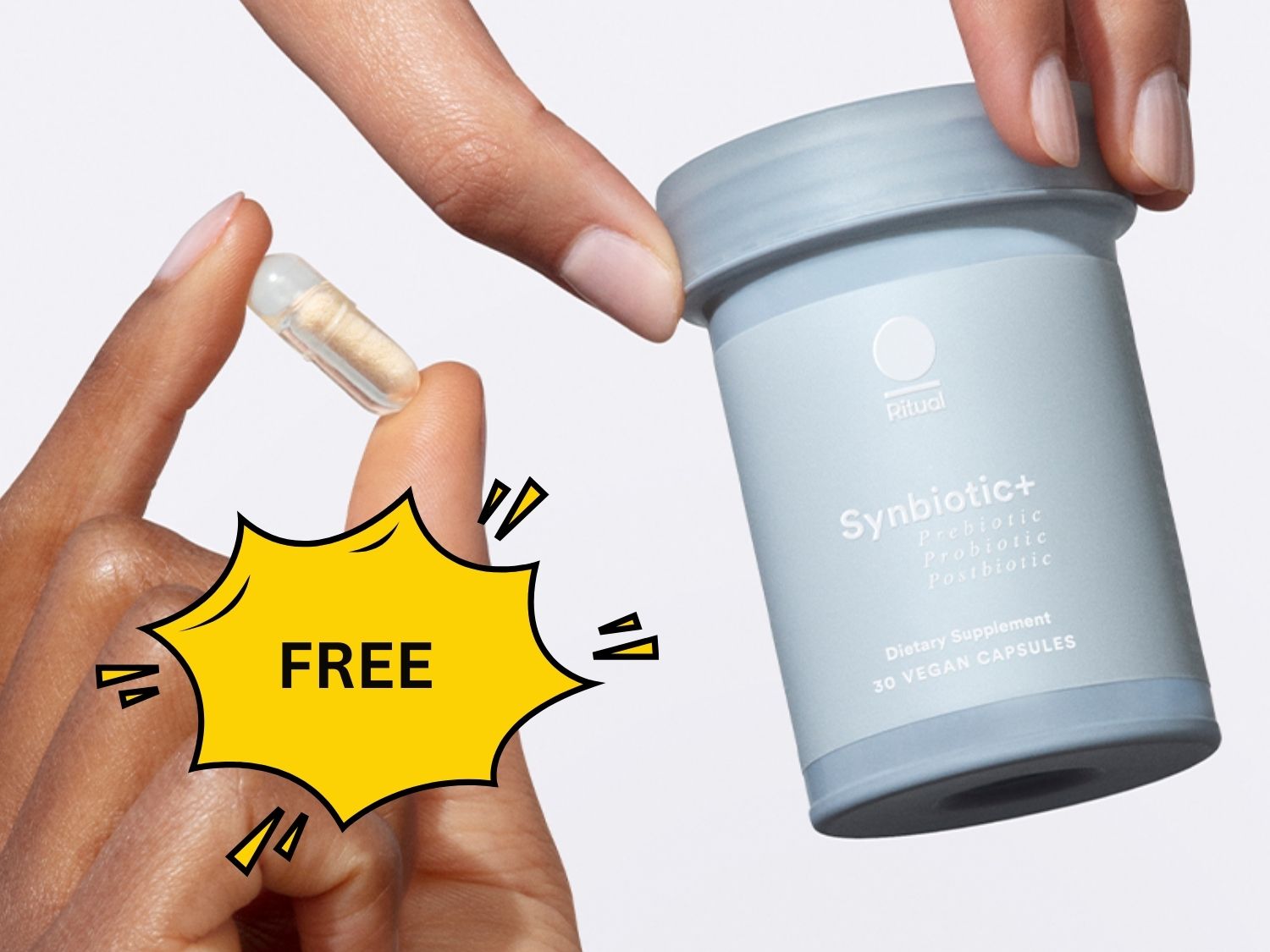 FREE Full-Size Ritual Synbiotic+ Supplements
