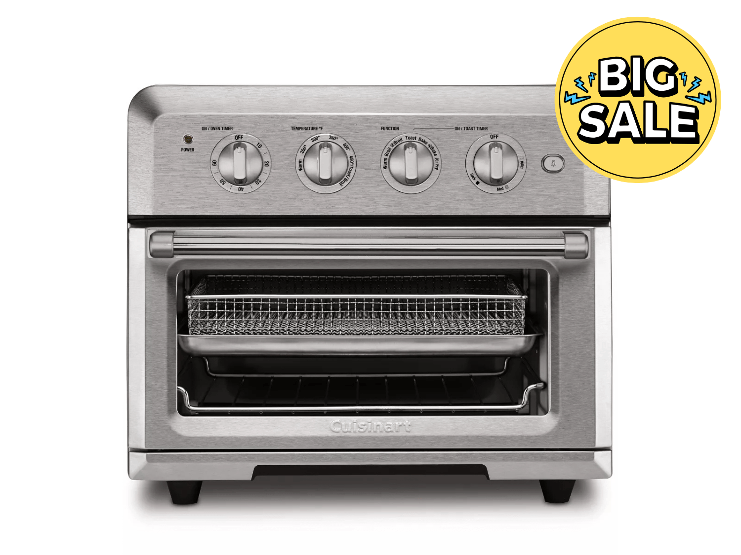 Cuisinart’s Air Fryer Toaster Oven Is Now On Sale At Target!