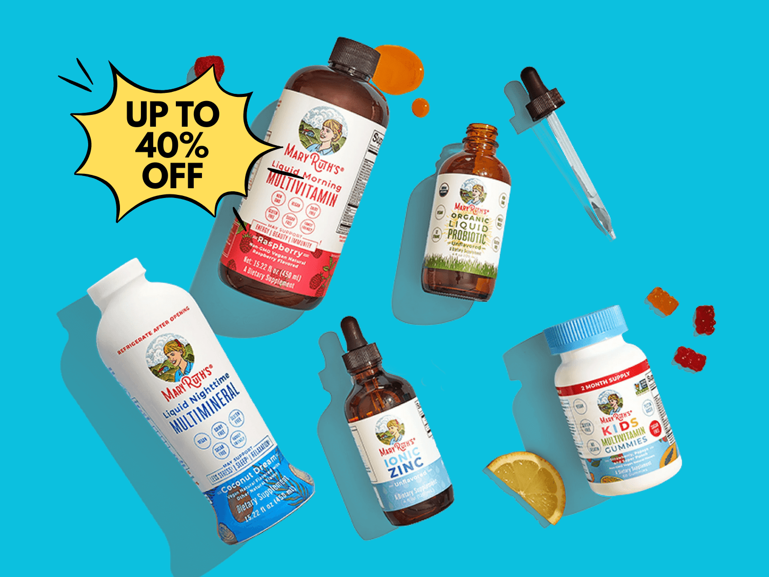 Mary Ruth’s Mega Amazon Sale — Up to 40% Off Wellness Favorites!