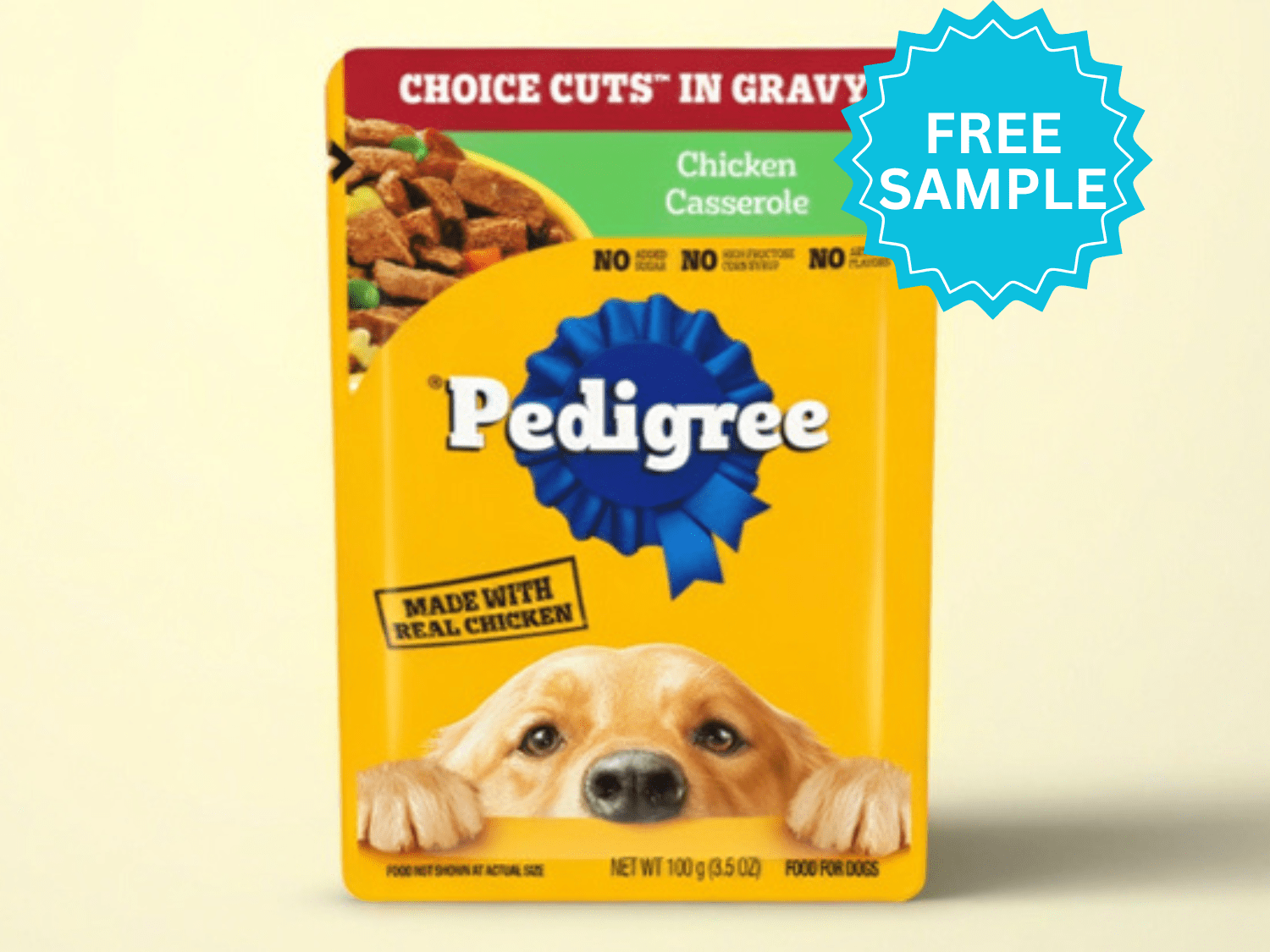 FREE Sample of PEDIGREE Pouch Wet Dog Food!