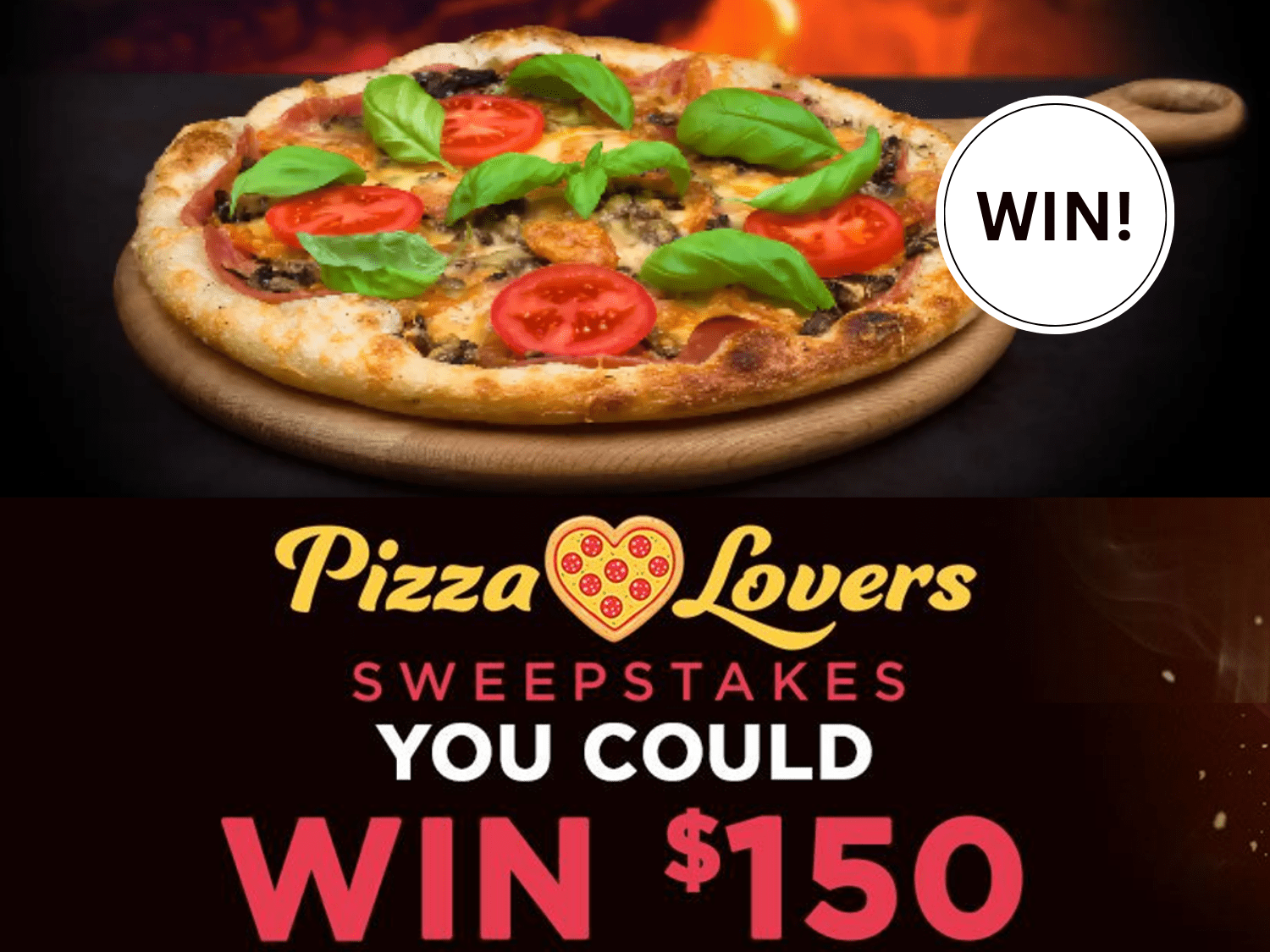 Enter the Valpak Pizza Lovers Sweepstakes!