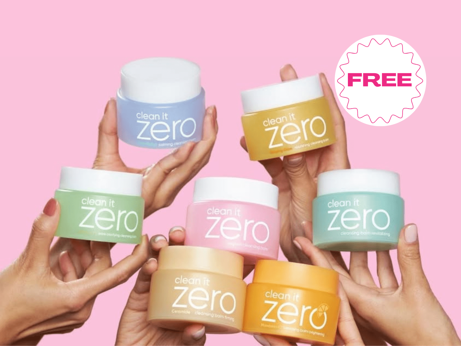 Get a FREE Full-Size Clean It Zero Cleansing Balm!