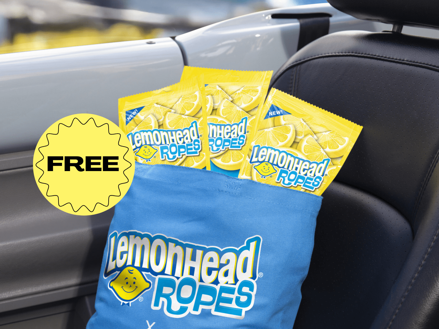 Get FREE Lemonhead Ropes Every Rainy Friday!