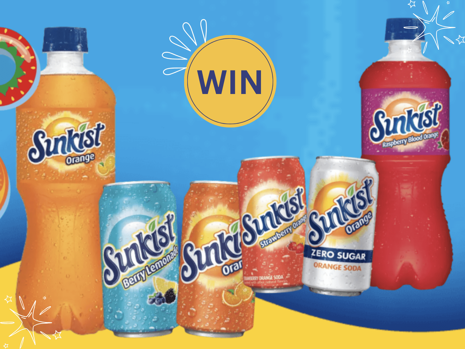 Sunkist x Squirt’s “Spin to Win” Sweepstakes is Bursting with Flavor and Prizes!