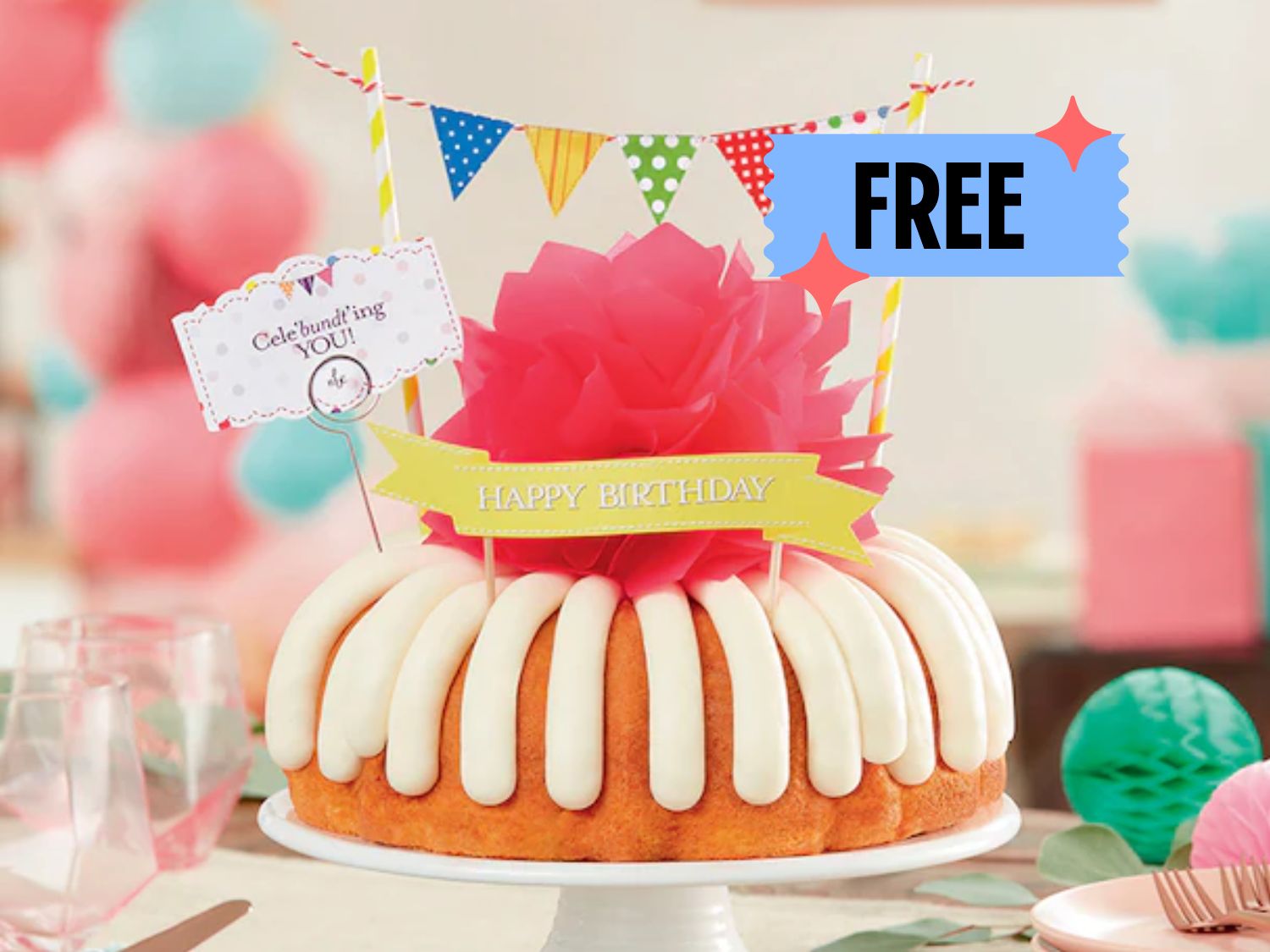 Nothing Bundt Cakes: Get a Free Bundtlet for Your Birthday​