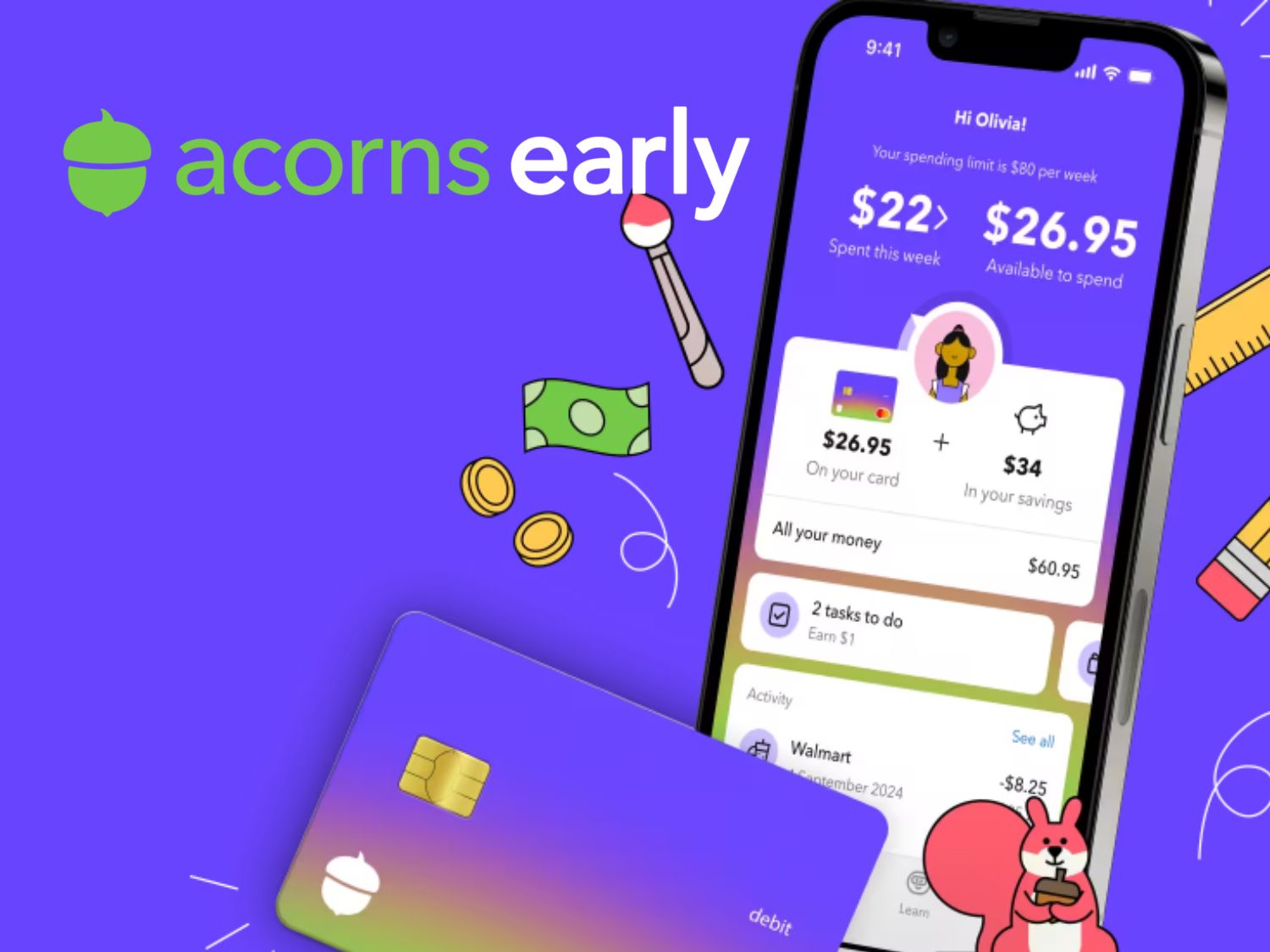 Raise Money-Smart & Responsible Kids with Acorns Early