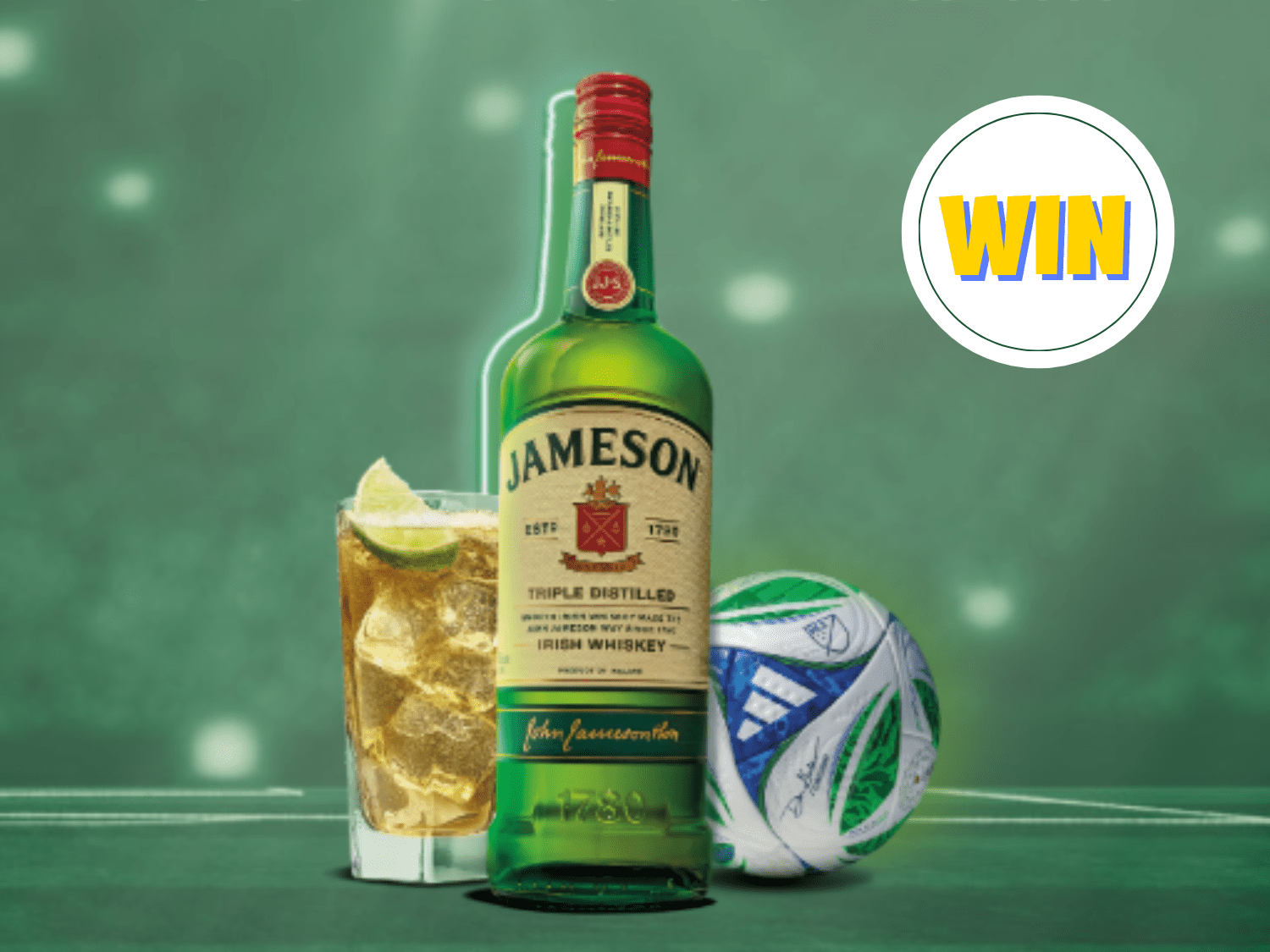 Jameson Irish Whiskey MLS Scarf Sweepstakes