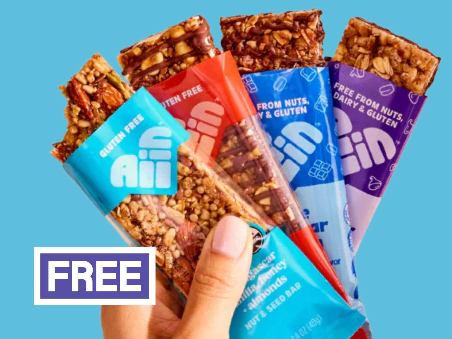 Free Box of All In Bars at Sprouts