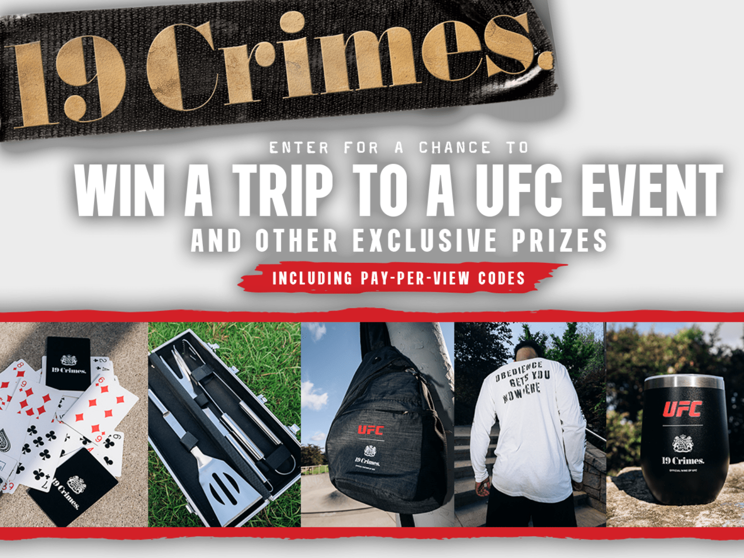 Instant Win Alert: UFC VIP Trip + 150 Branded Prizes