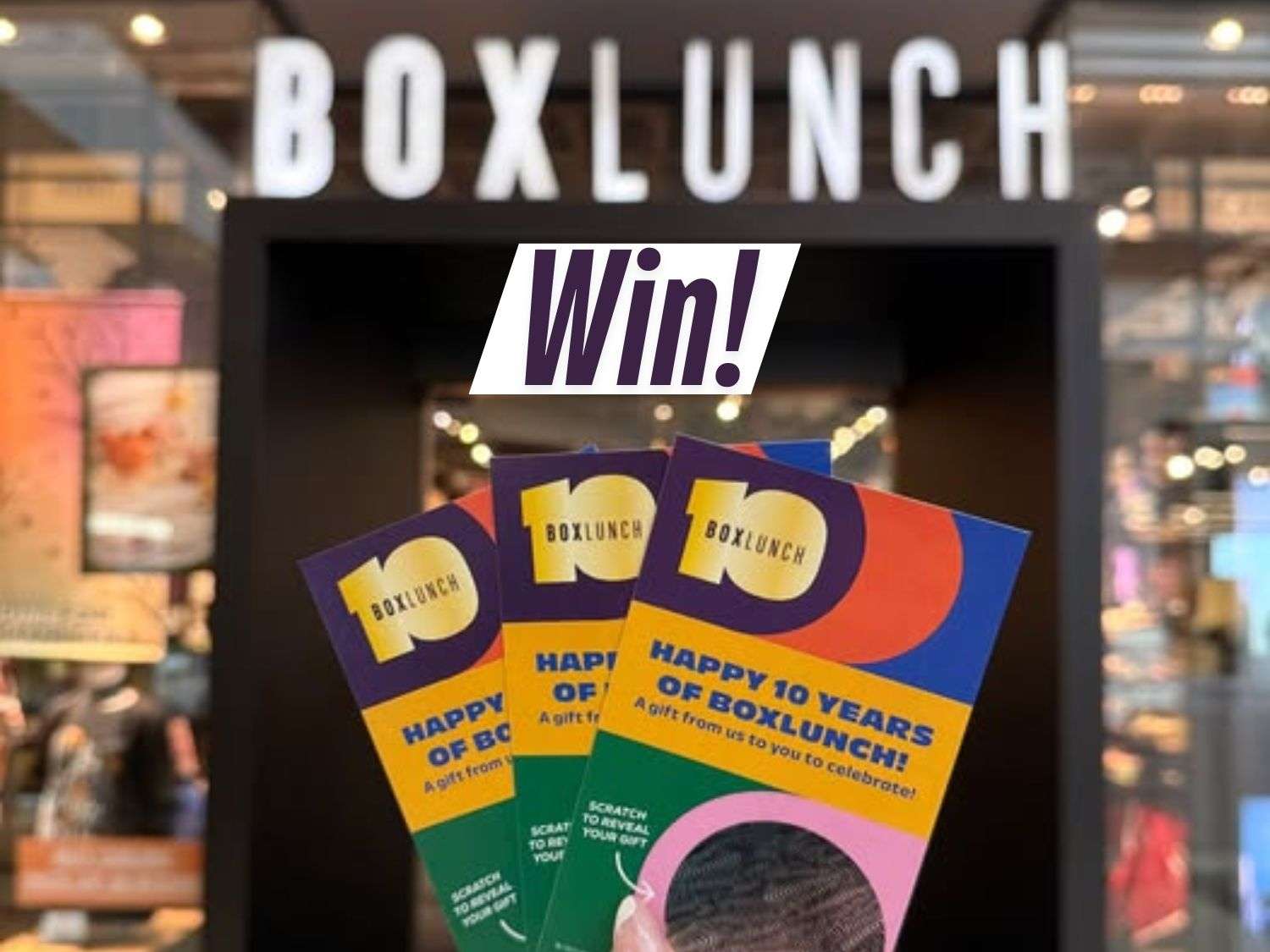 Scratch & Win Big! Celebrate BoxLunch’s 10th Anniversary on Oct. 11