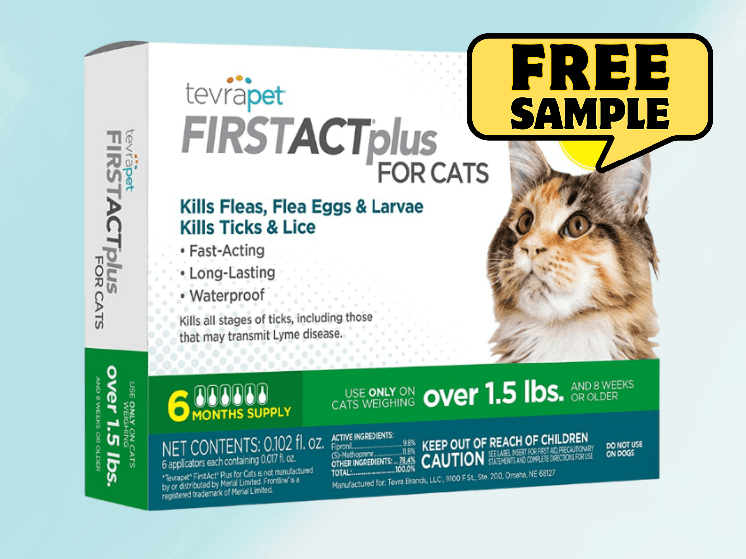 Apply to Receive FREE Cat Flea & Tick Drops!
