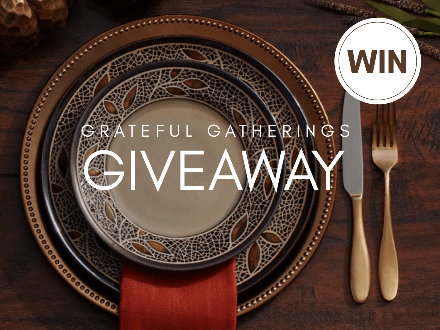 Win $500 to Spend on Mikasa Thanksgiving Dinnerware – 2 Winners!