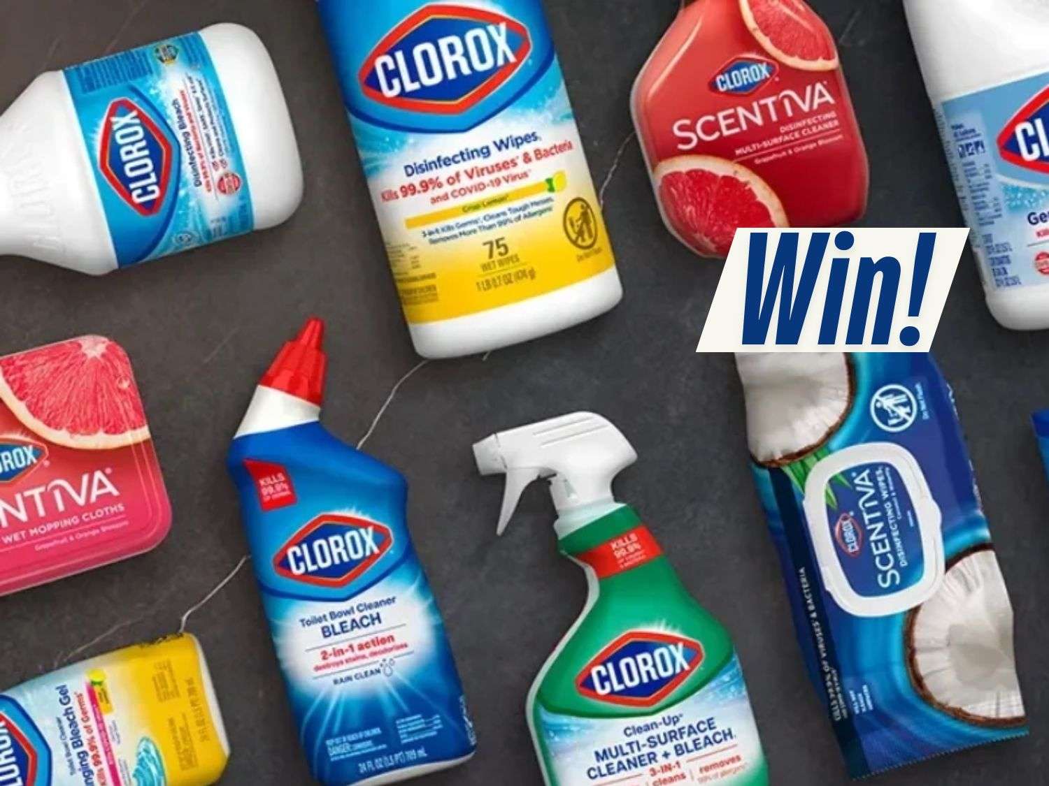 Clorox Catch Holiday Sweepstakes – 100 Prize Packs Up for Grabs