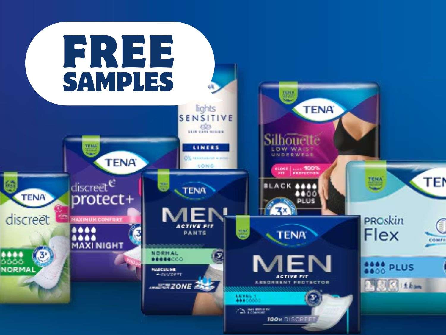 Free TENA Sample Kits – Discover Your Perfect Fit