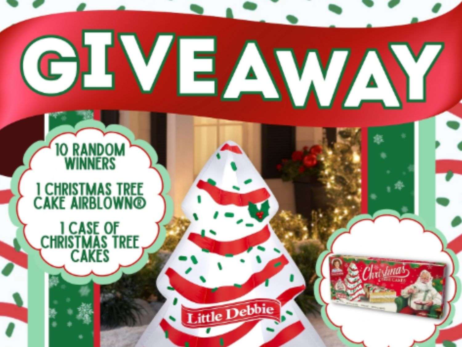 Gemmy x Little Debbie Christmas Giveaway – 10 Festive Winners