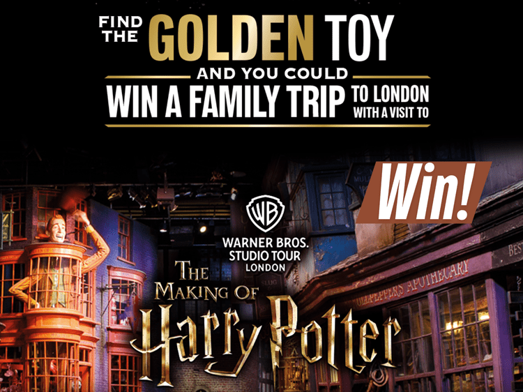 Kinder Harry Potter Sweepstakes – Win a Magical Trip to London for 4