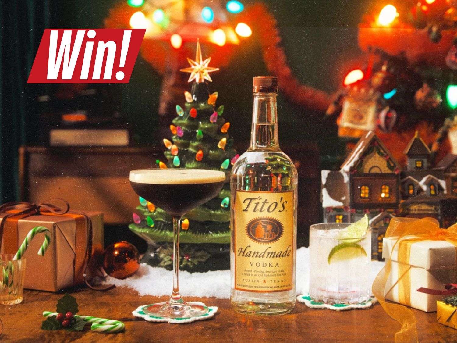 Tito’s “Holiday Spin-the-Wheel” Instant Win Game – 1,477 Winners