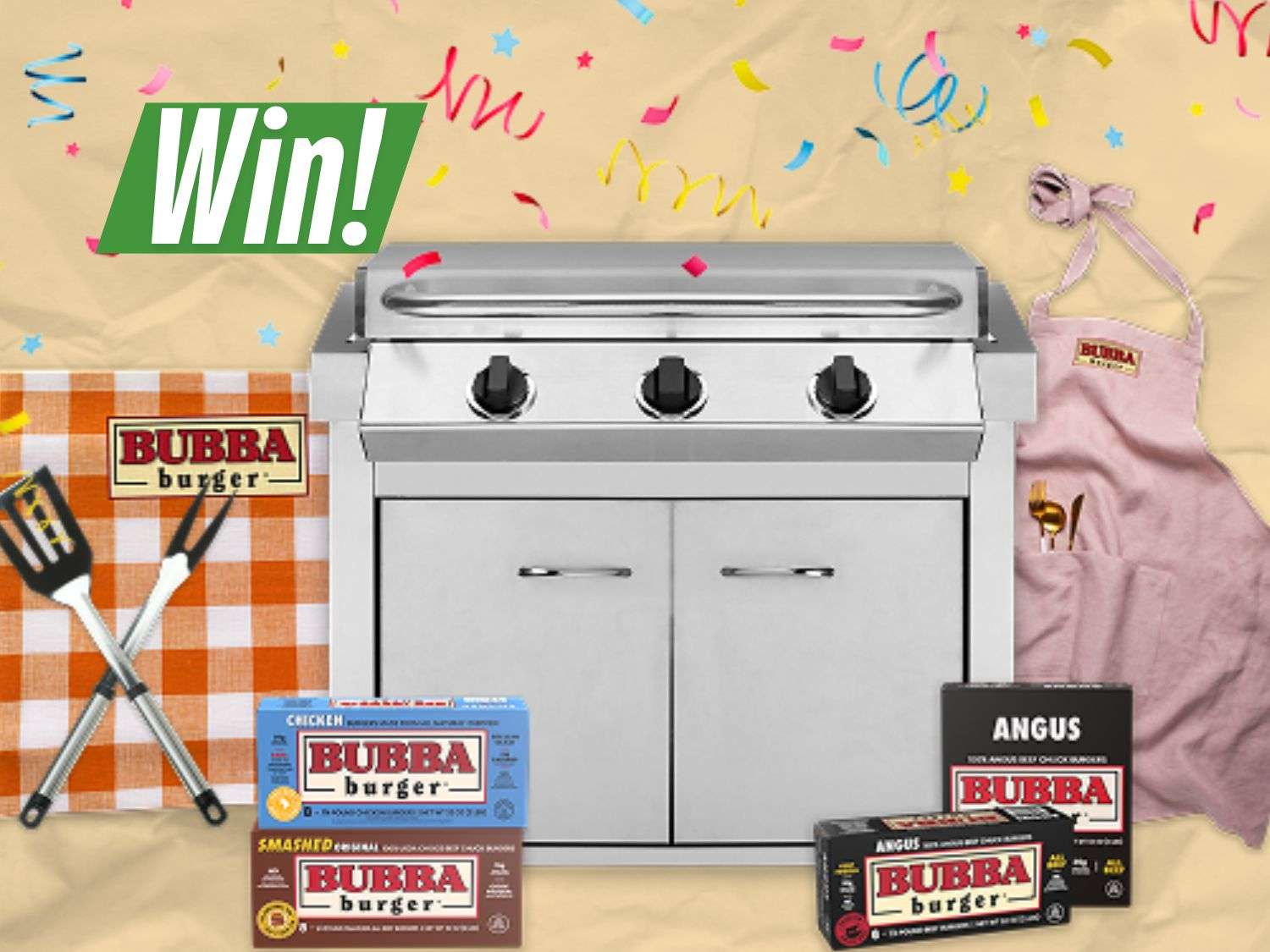 BUBBA Burger Giveaway Sweepstakes