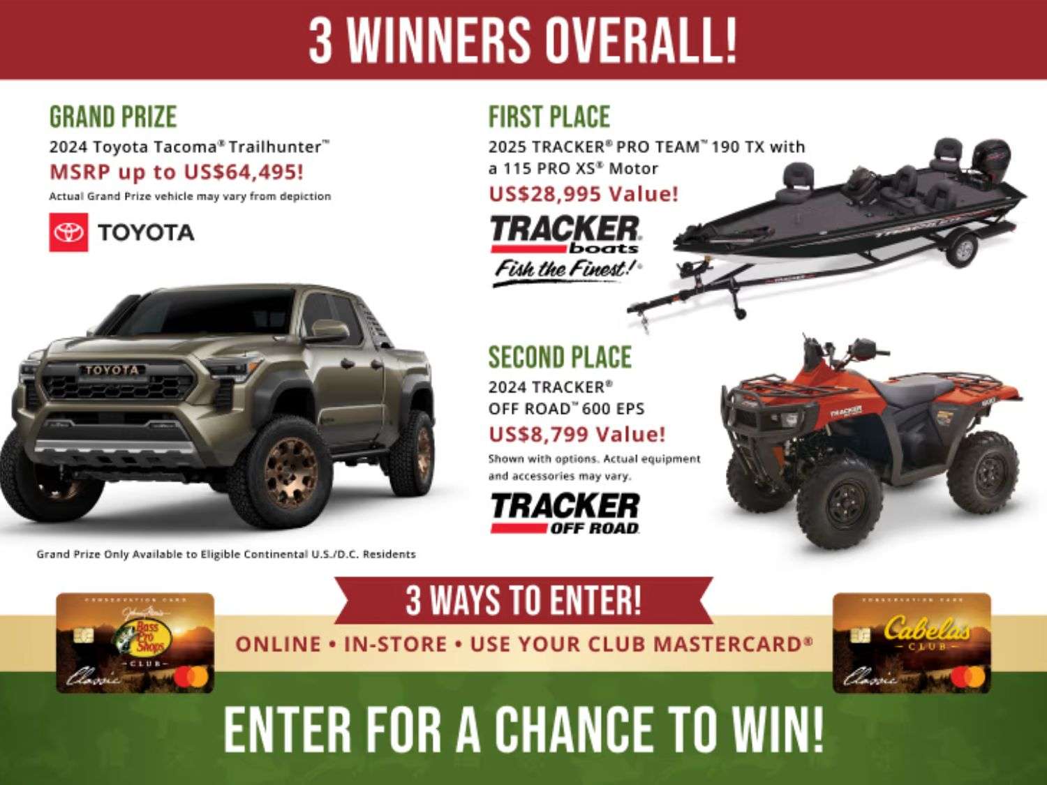 The Bass Pro 2025 Great Outdoors Giveaway: Win A Car, Boat & More