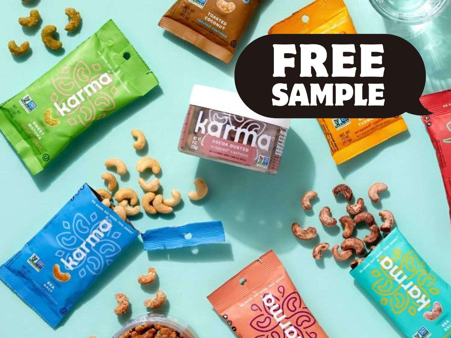 Free Karma Nuts Snack Pack