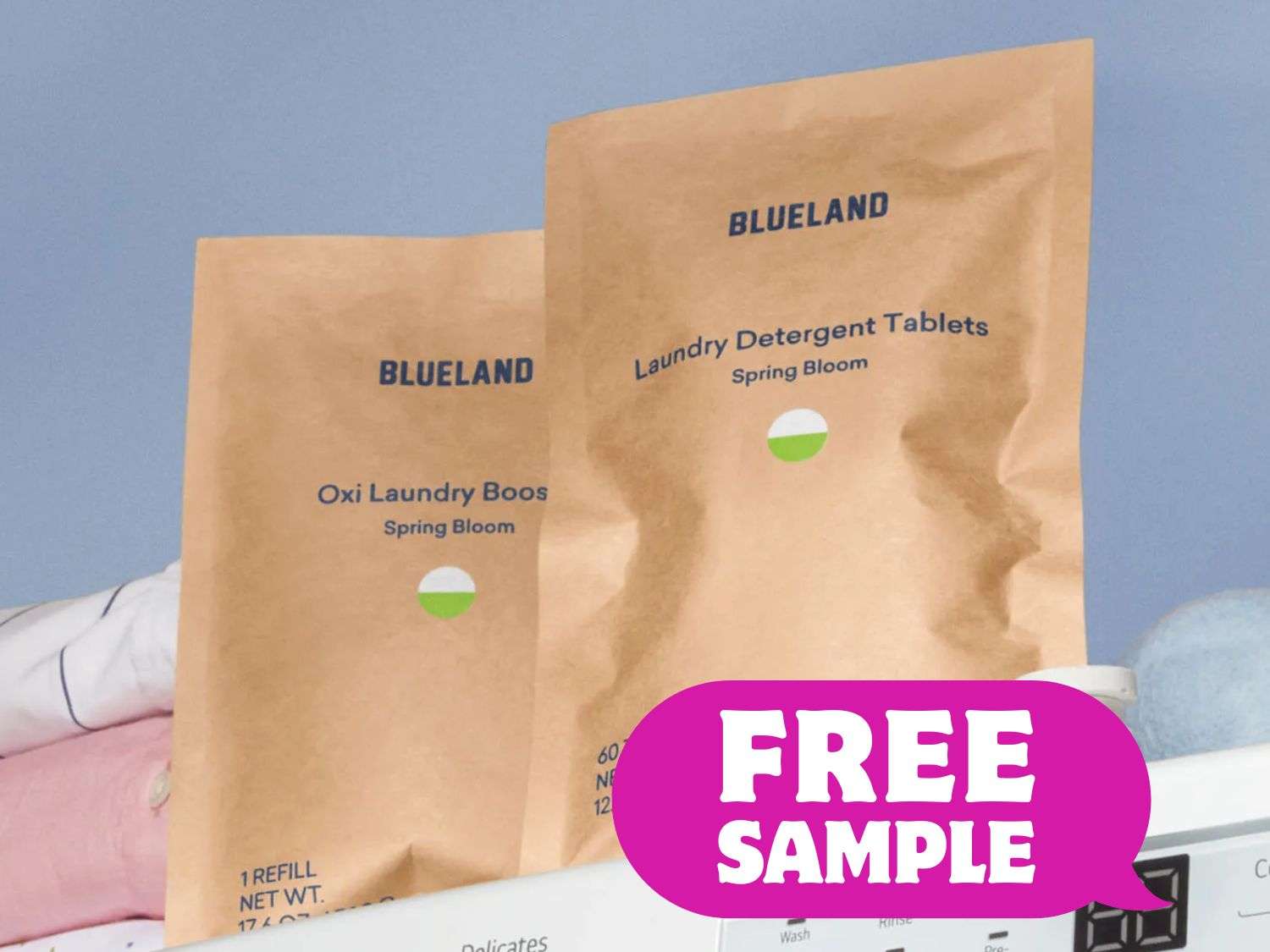 Claim Free Blueland Laundry Tablets