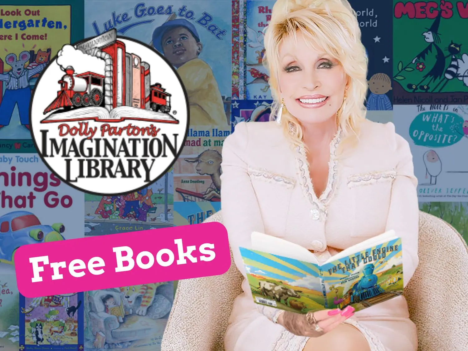 Free Books From Dolly Parton’s Imagination Library