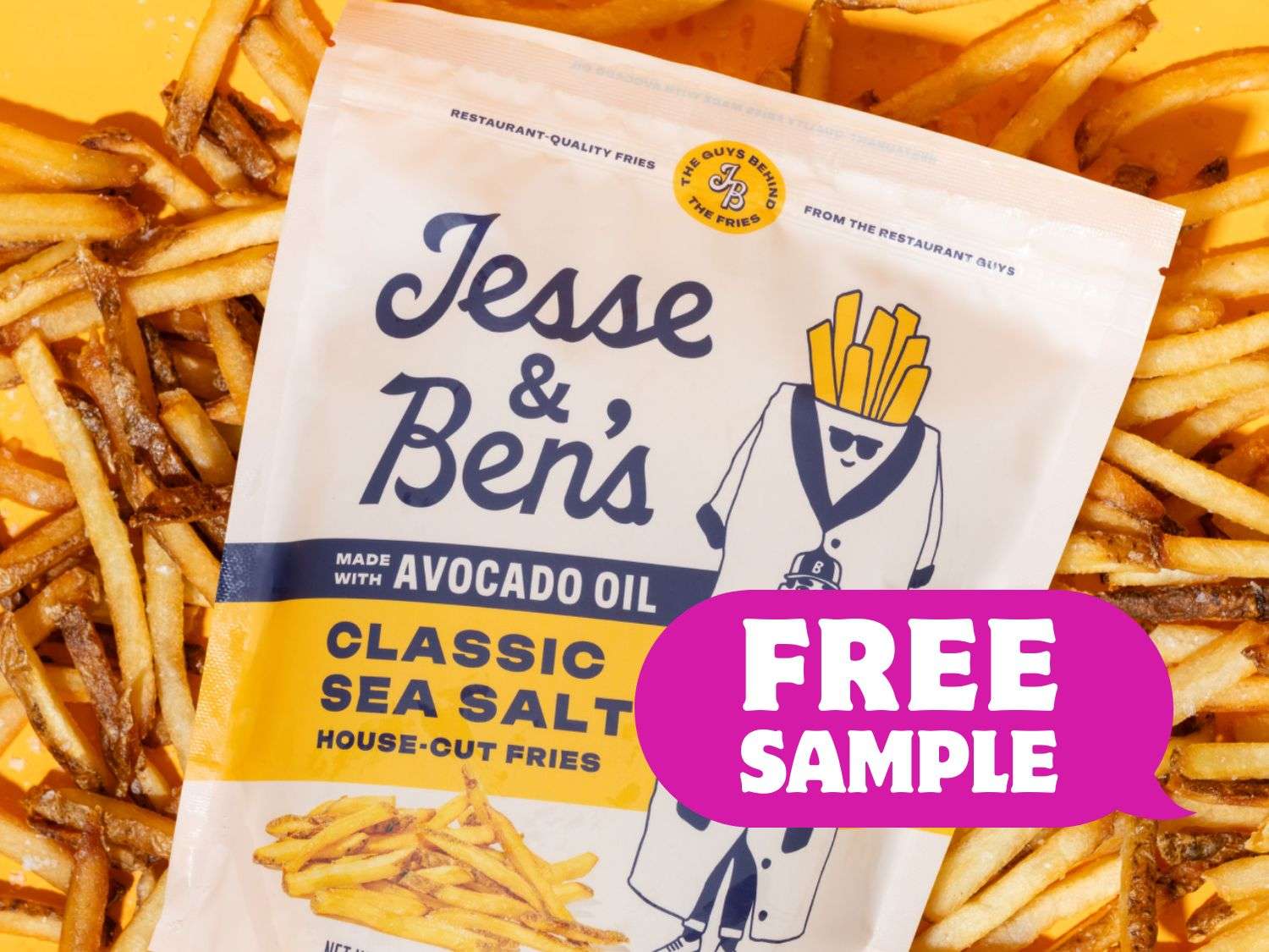 Free Jesse & Ben’s House-Cut Fries