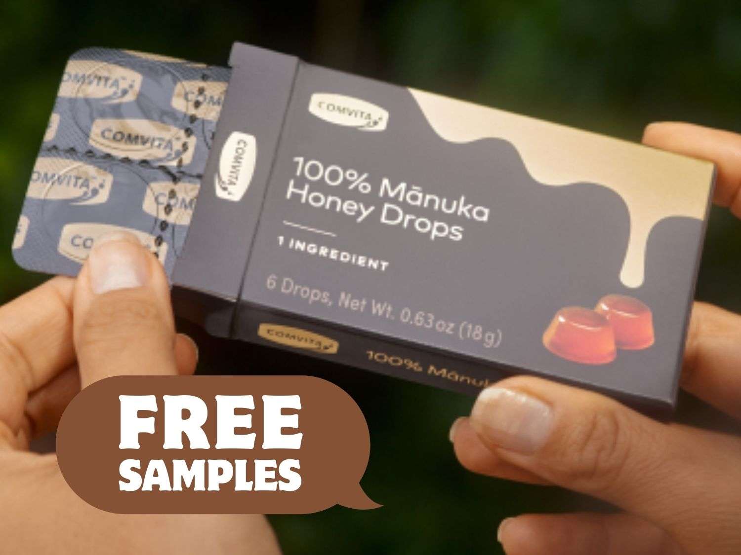 Free Comvita Manuka Honey Drops