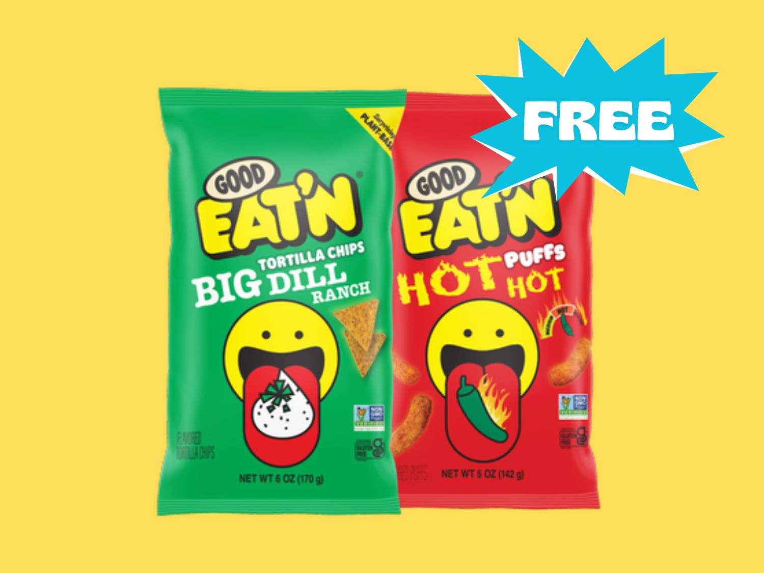 Free Bag of Good Eat’n Snacks