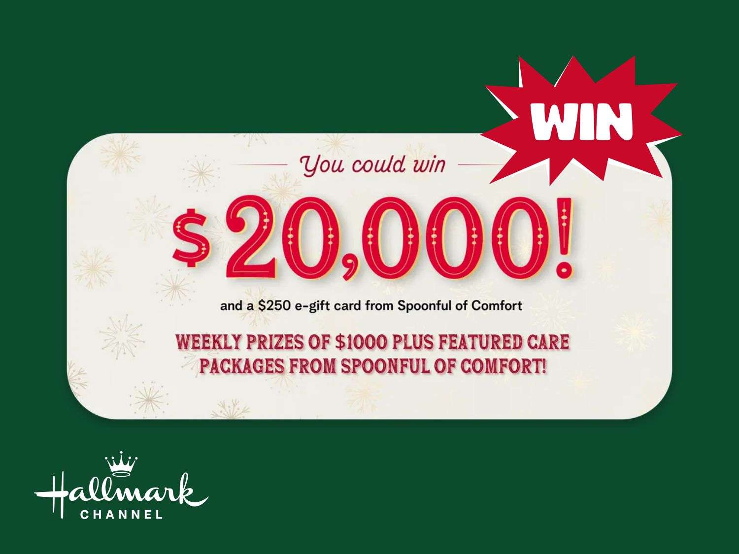 $20,000 Hallmark Countdown to Christmas Movie Game