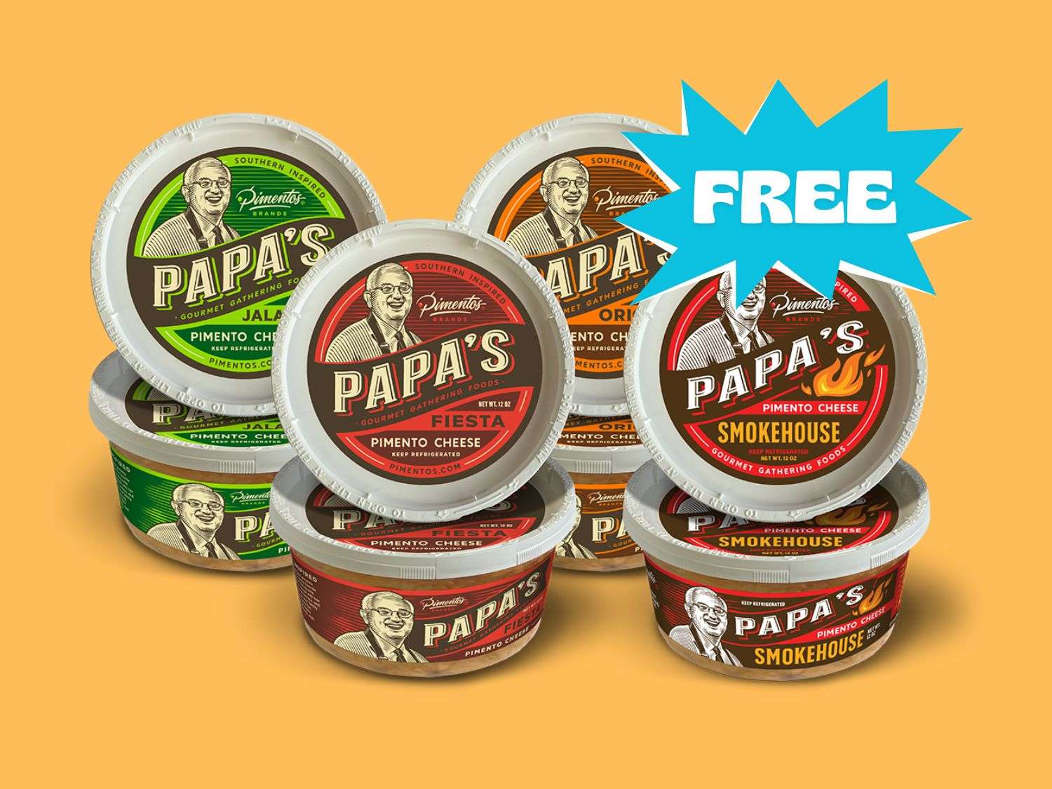 Get a Free Papa’s Pimento Cheese