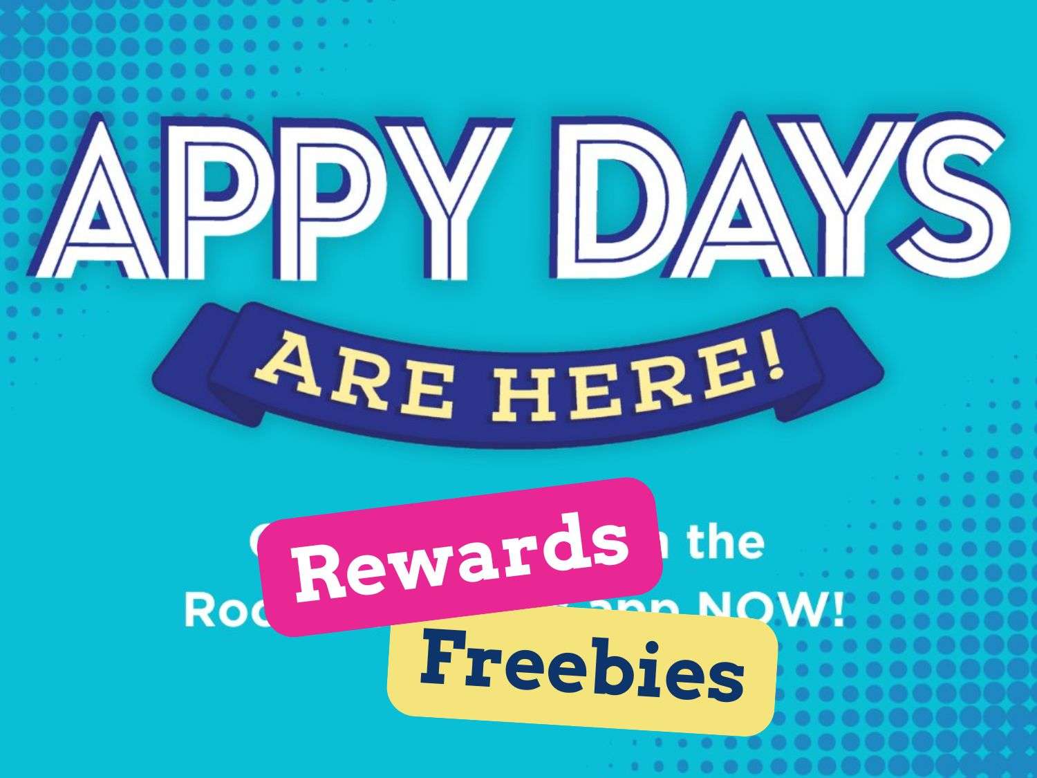 Free Stuff All Month For APPYDays at Rocket Stores