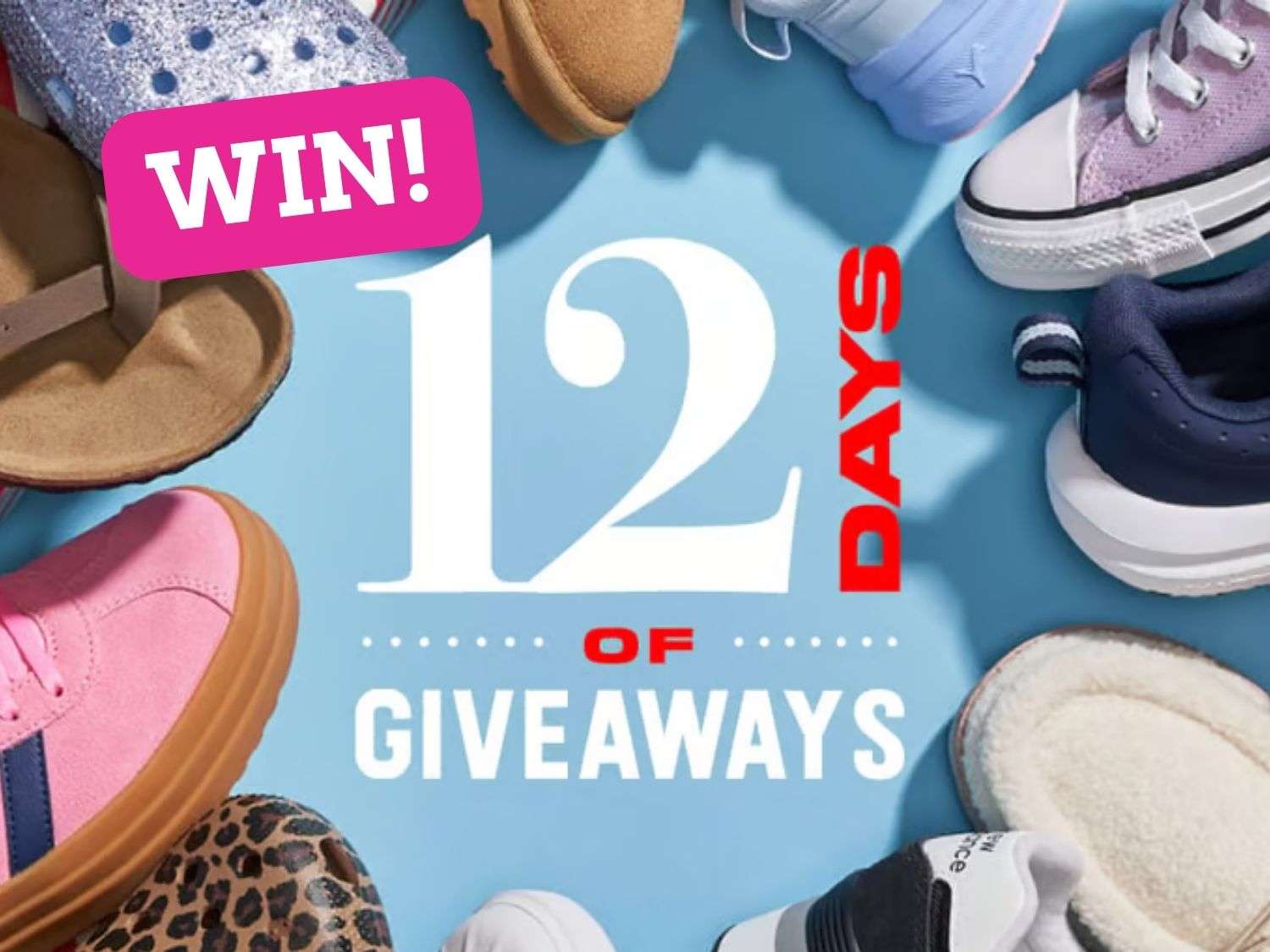 Shoe Sensation’s 12 Days of Free Shoes Giveaway