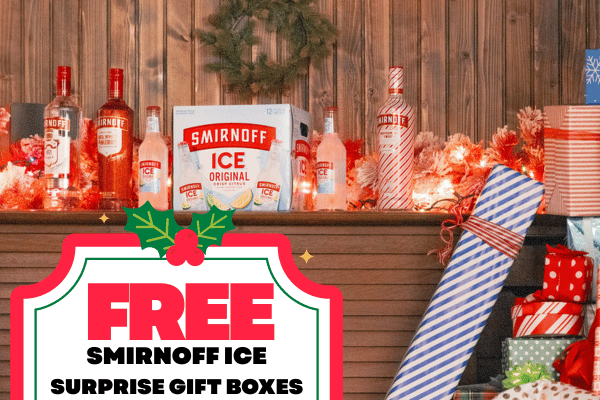 Score a Free Smirnoff Ice Surprise Holiday Gift Box